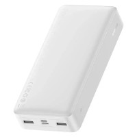 Портативний акумулятор Baseus Bipow 20000 mAh 15W White PPDML з LED-дисплеєм  потужний Power Bank для смартфонів, планшетів та гаджетів