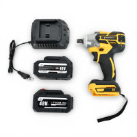 Профі-гайковерт 48V PowerTorque  2 акумулятори , тріскачка та кейс з інструментами