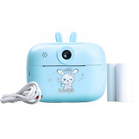 Дитяча фотокамера з миттєвим друком Print Camera Blue MA458