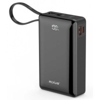 Rixus RXPB02B портативний Power Bank 20000 MAh 22.5W з вбудованим USB-C кабелем