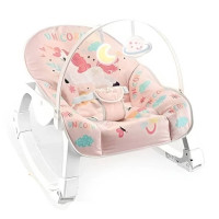 Дитячий шезлонг Happy Baby YK7007А ергономічний лежак для новонароджених з функцією регулювання та складною конструкцією