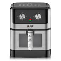 Аерофритюрниця RAF R5341 8 л, 1500 Вт з оглядовим віконцем