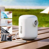 Насос Baseus Portable Electric Air Pump White  Портативний компресор з акумулятором до 150 PSI 