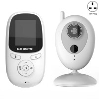 Відео-няня з екраном 2 IP Baby Camera Monitor 2 з нічним баченням, датчиком температури, і двостороннім аудіозв’язком
