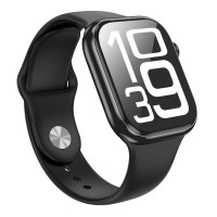 Смарт-годинник Hoco Y30 Black стильний спортивний Smart Watch із функцією дзвінків, фітнес-трекером та багатофункціональним дисплеєм