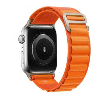 Alpine Metal Lock Orange для Apple Watch  міцний спортивний ремінець із преміальною металевою застібкою