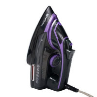Електричний утюг високої потужності Hoffmans HM-9021 3000W з антипригарною керамічною підошвою, вертикальним відпарюванням та паровим ударом