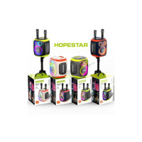 Hopestar PartyBoom 130 потужна портативна Bluetooth колонка з караоке та LED-підсвіткою