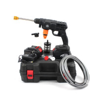 Акумуляторна мийка Instrumentop DHW060ZK  потужна ручна мийка 36V  5Ah 26 бар 2 АКБ